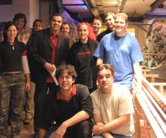 Das Rekordteam des Weltrekordes 2004