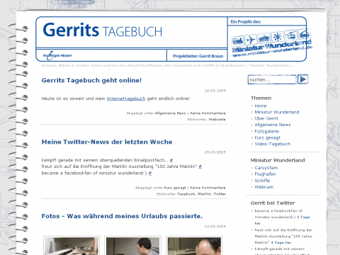 Gerrits Tagebuch